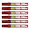 Mighty Marker IM-13 Bleed-Thru Marker, Red Color Family, 6PK 01311 - alternate 1
